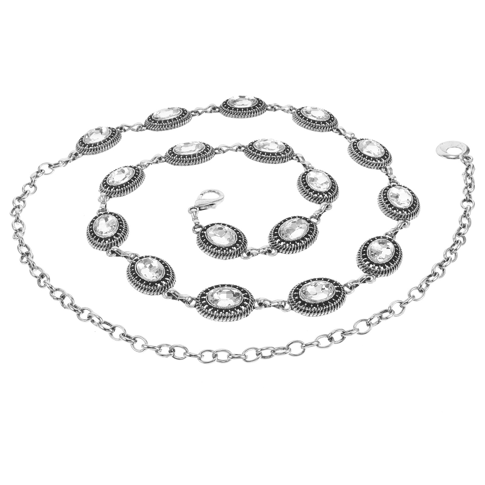Body Jewelry Dress - Роскошный винтажный пояс-цепочка для женщин, регулируемый,