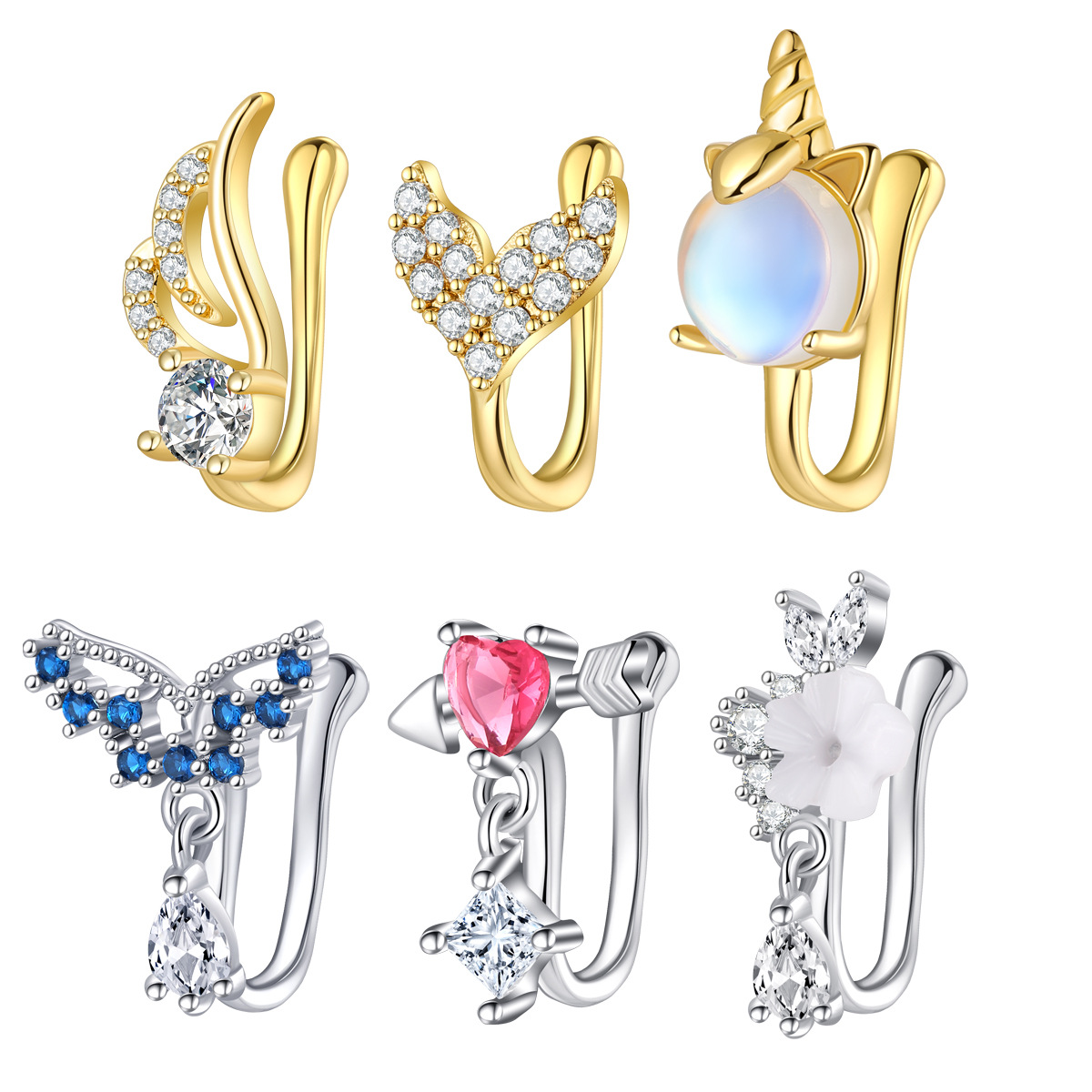 Body Jewelry Nose Ring - Ювелирные изделия для пирсинга носа, высококачественная