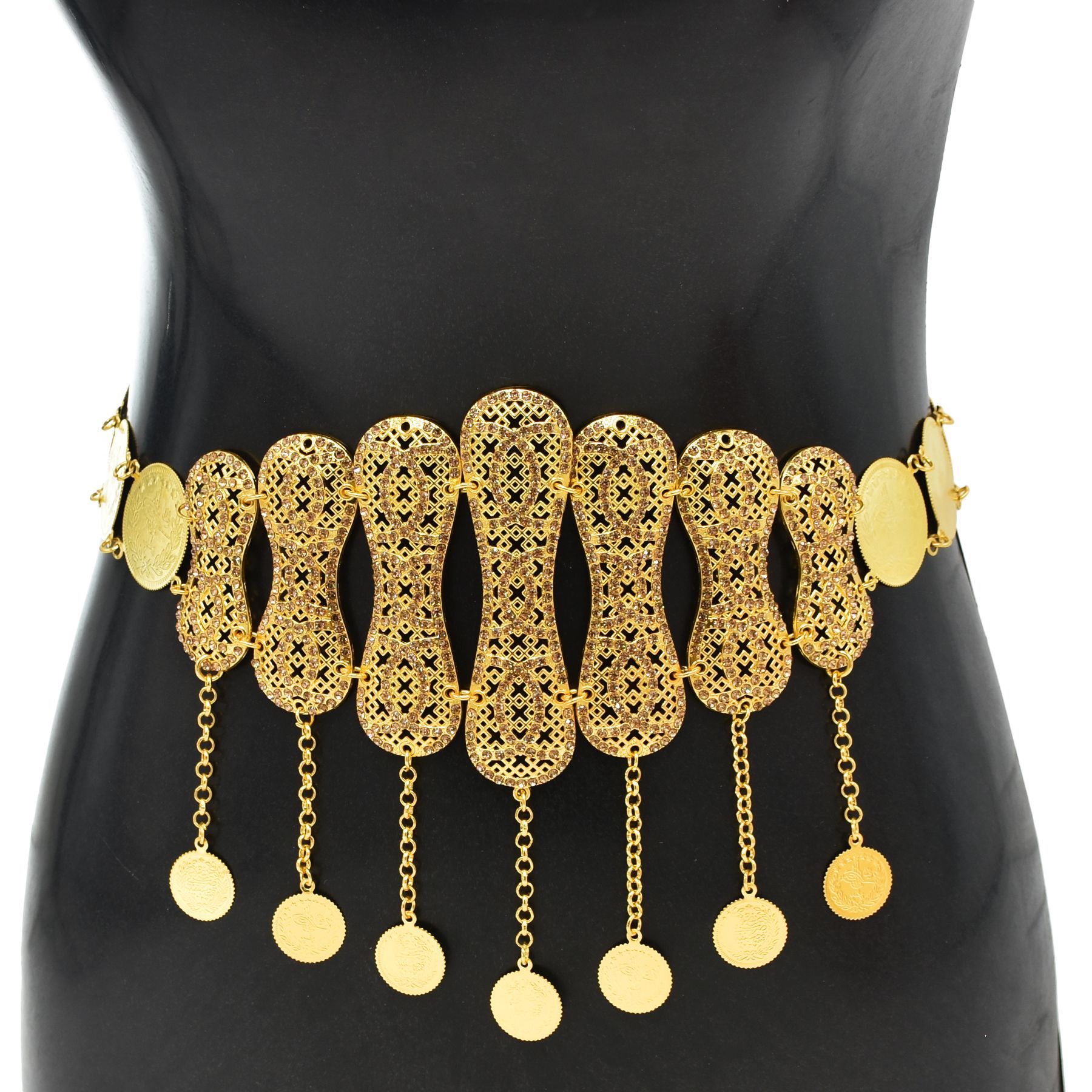 Женская металлическая цепочка  – обзор и цена Body Jewelry Dress