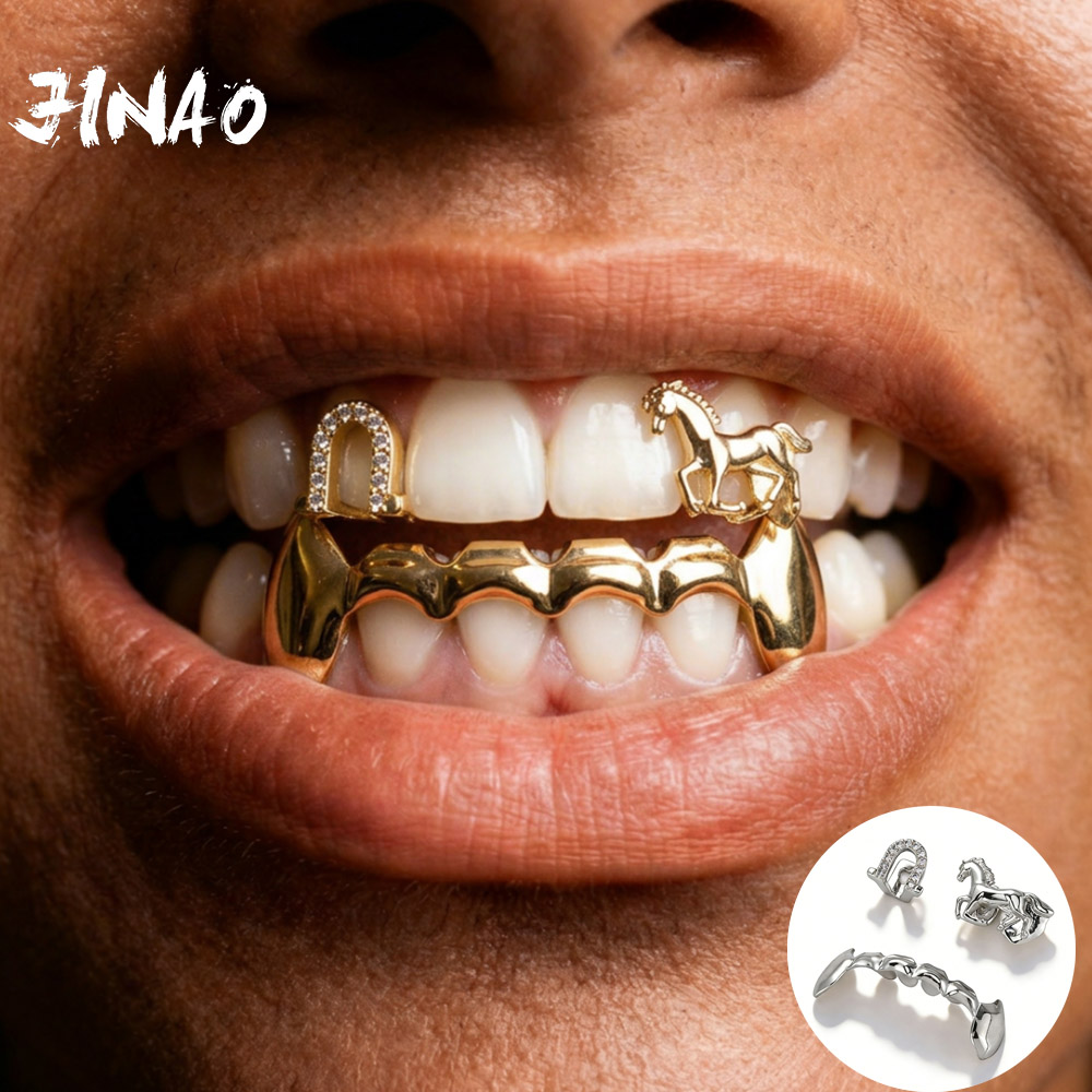 Набор из 3-х зубных протезов J – обзор и цена Body Jewelry Lot