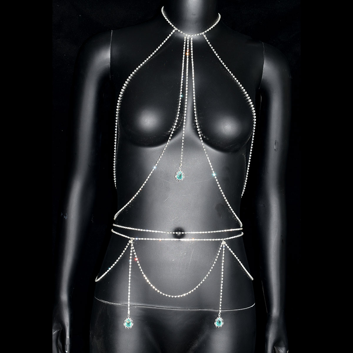 Сексуальный бюстгальтер со стр – обзор и цена Body Jewelry Dress