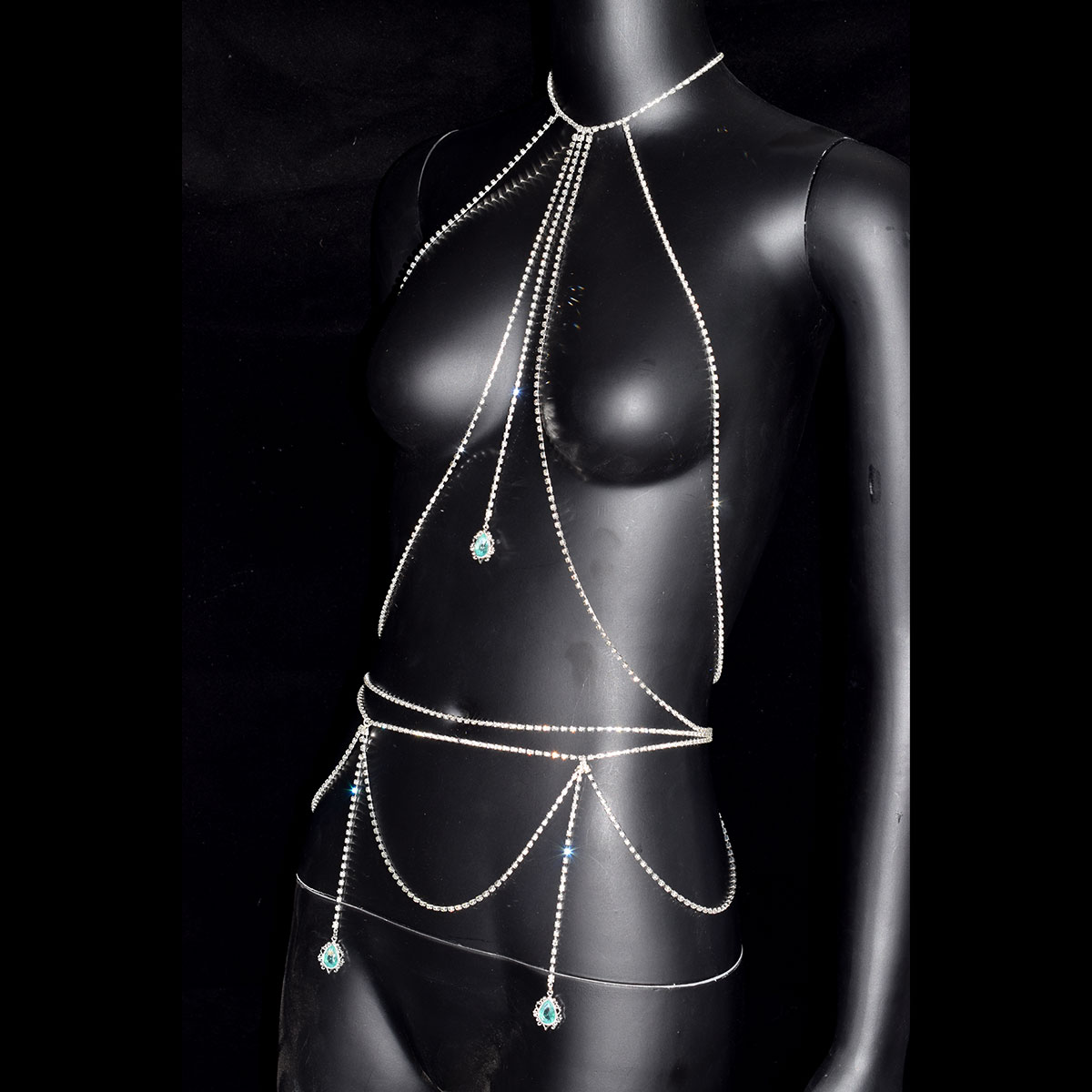 Сексуальный бюстгальтер со стр – обзор и цена Body Jewelry Dress