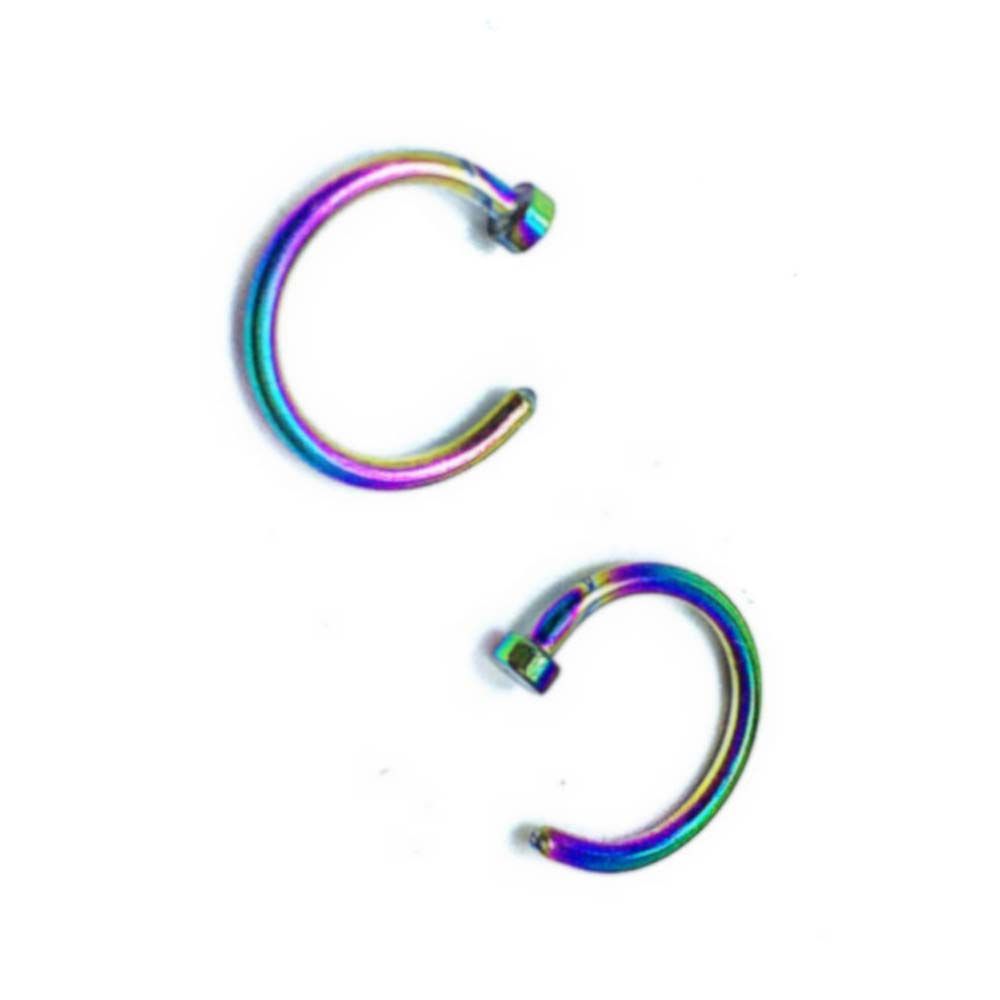 Тонкие серьги-гвоздики в форме – обзор и цена Body Jewelry Nose Ring