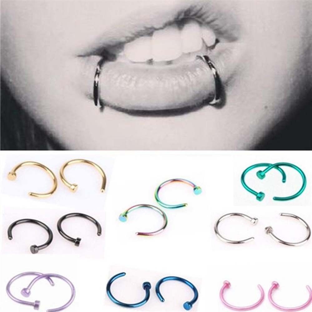 Тонкие серьги-гвоздики в форме – обзор и цена Body Jewelry Nose Ring