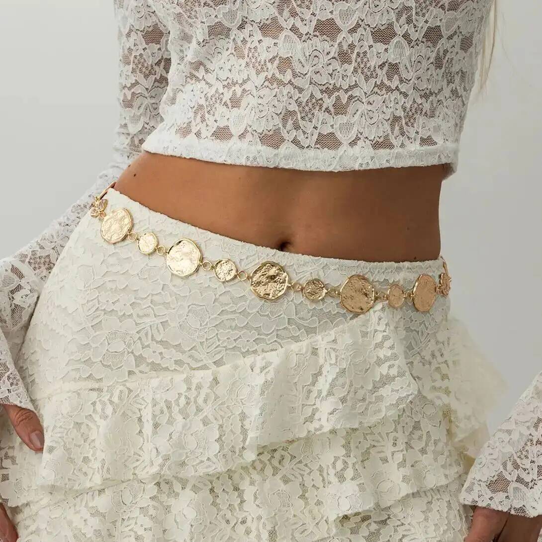 Панк золотого цвета, круглые ц – обзор и цена Body Jewelry Dress