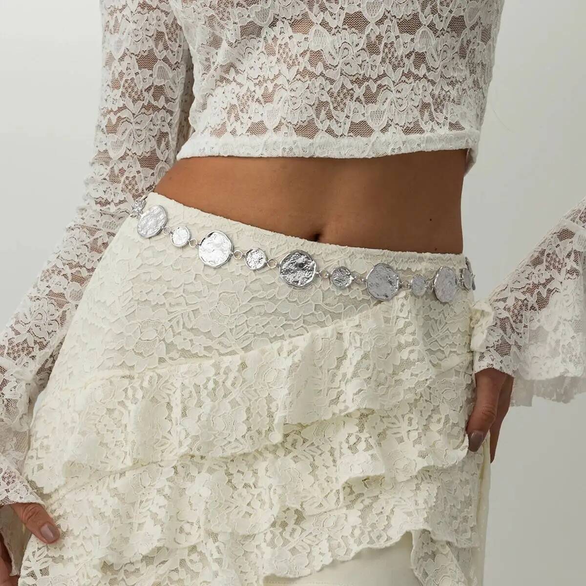 Панк золотого цвета, круглые ц – обзор и цена Body Jewelry Dress