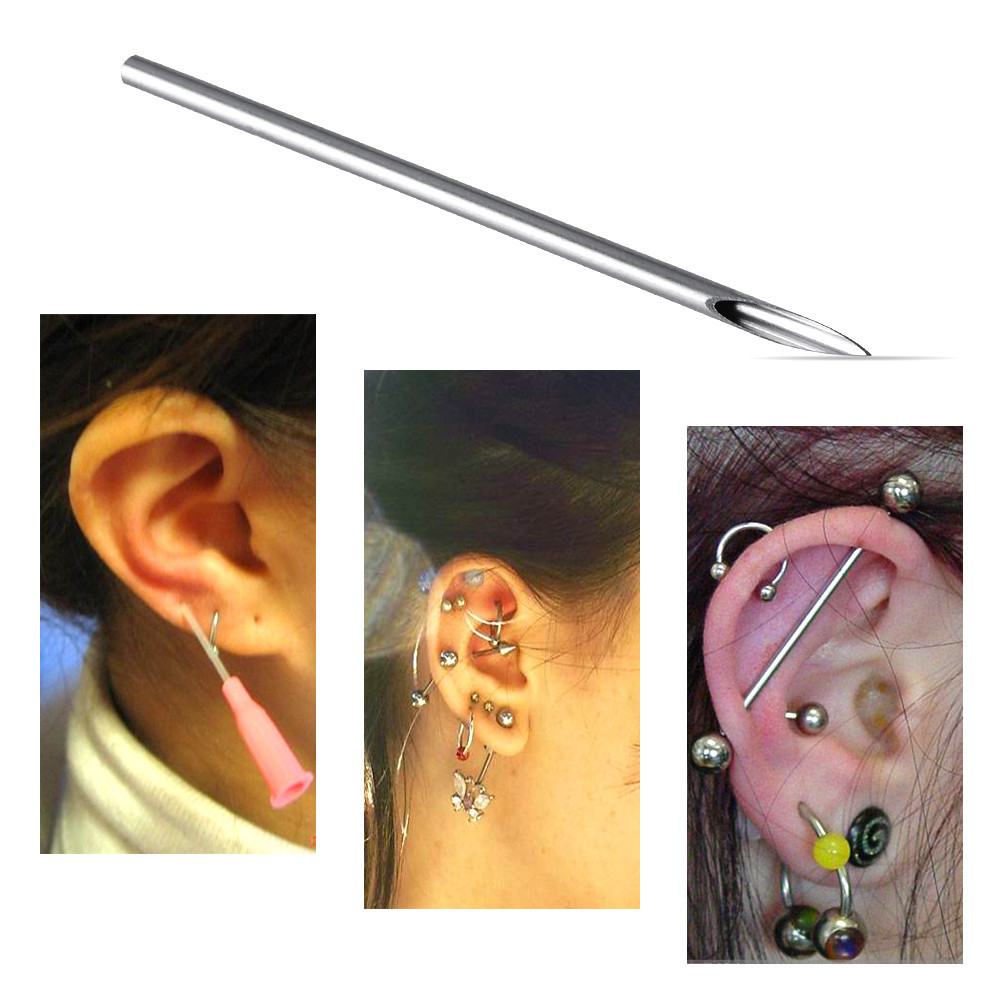 Одноразовые Стерильные иглы дл – обзор и цена Body Jewelry Tattoo