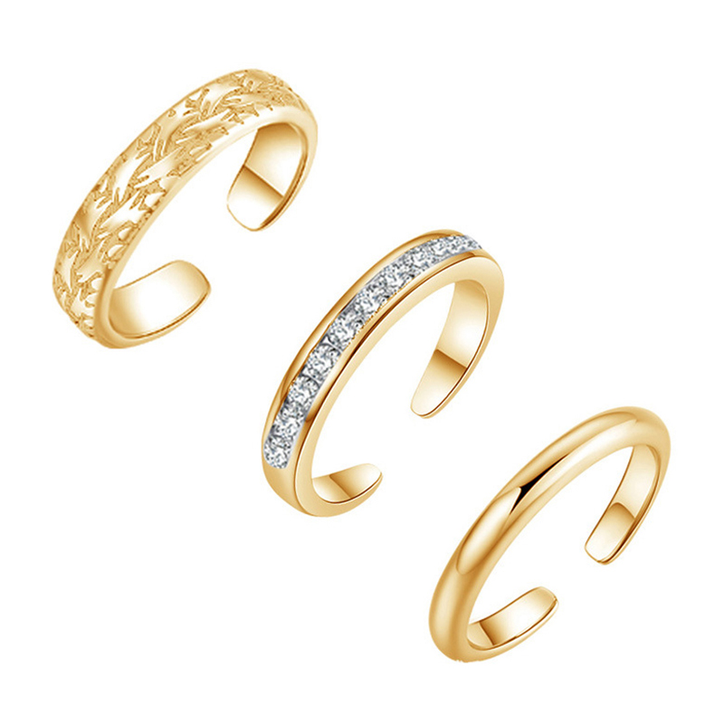 Комплект Trio: женские кольца  – обзор и цена Body Jewelry Lot