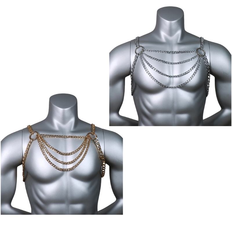 Мужская сексуальная металличес – обзор и цена Body Jewelry Harness