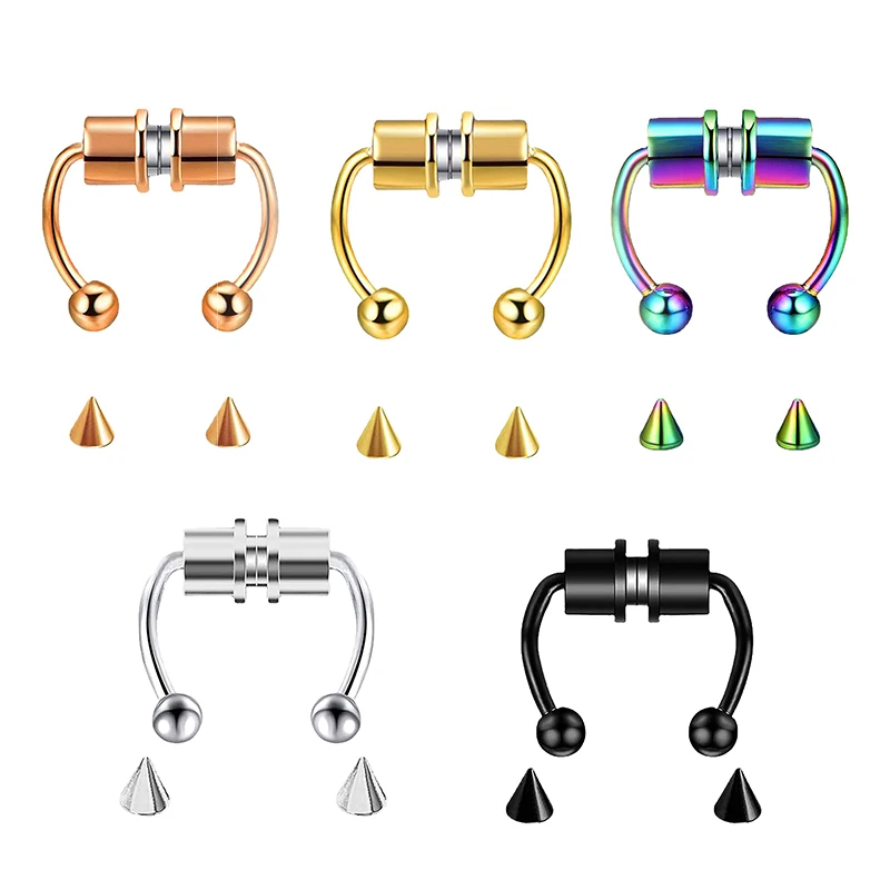 Поддельное кольцо для пирсинга – обзор и цена Body Jewelry Nose Ring