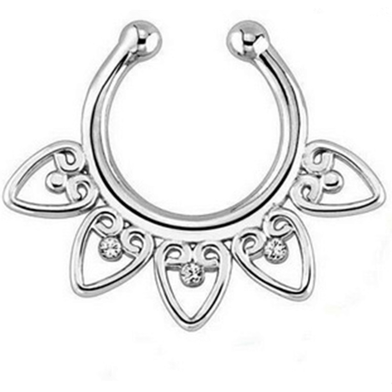 Индийский кристалл Snag в носу – обзор и цена Body Jewelry Nose Ring
