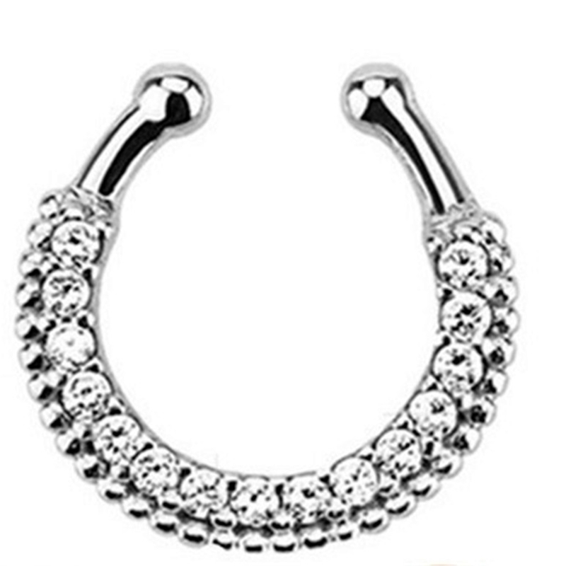 Индийский кристалл Snag в носу – обзор и цена Body Jewelry Nose Ring