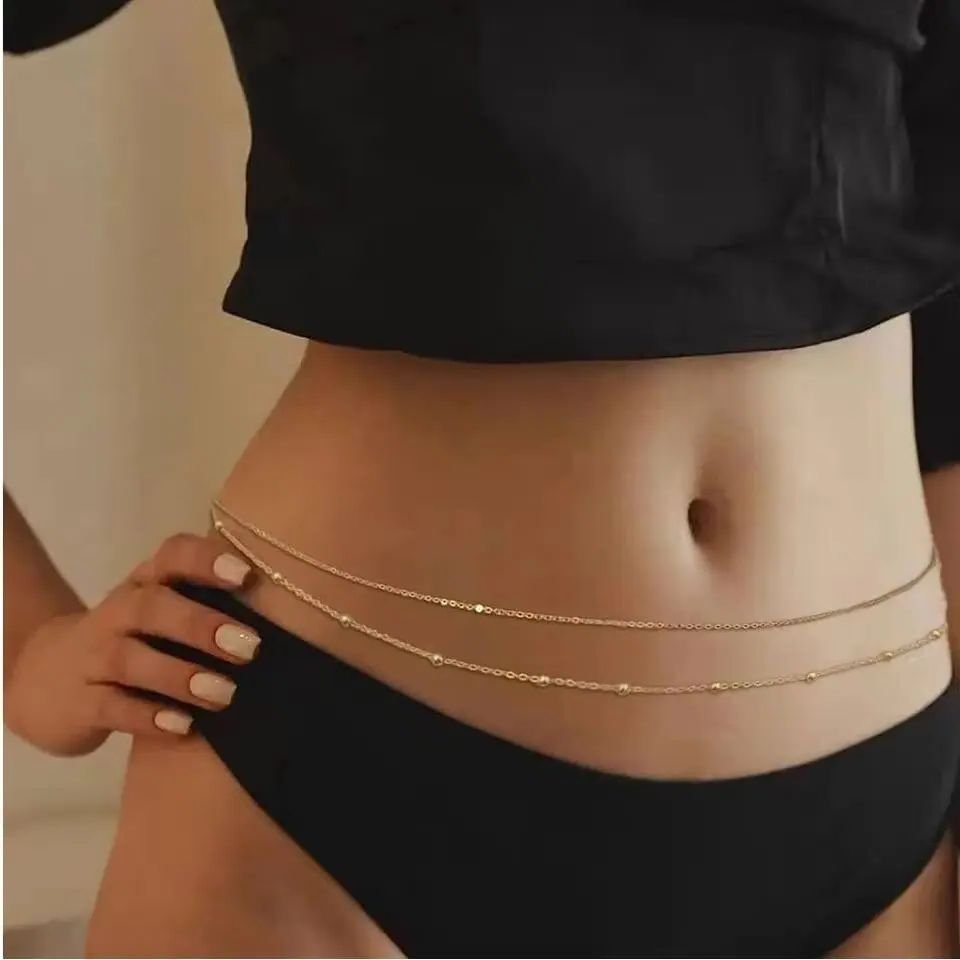 Двухслойные цепочки на живот в – обзор и цена Body Jewelry Chest